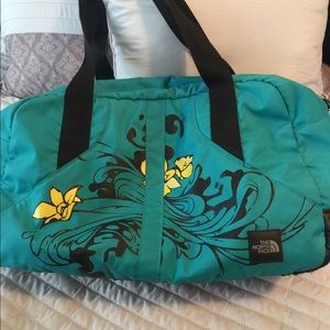The north face duffle bag